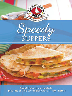 cover image of Speedy Suppers